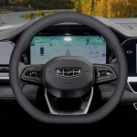 Bọc vô lăng Geely Okavango